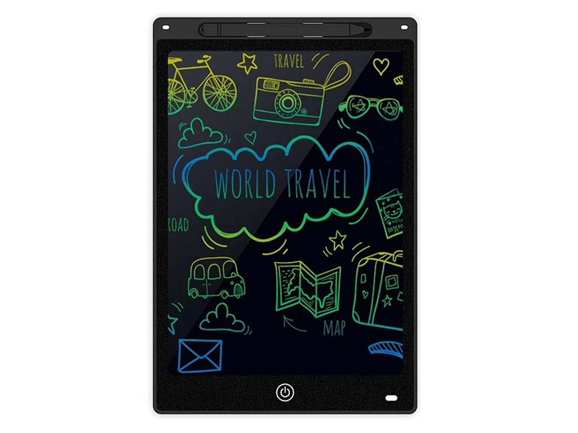 Bloco de escrita, bloco de desenho e bloco de esboços LCD Slowmoose JX-12 de 12 polegadas