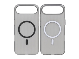 Capa Para Celular Em Papelão Ondulado Para Iphone Air - Cinza Fosco