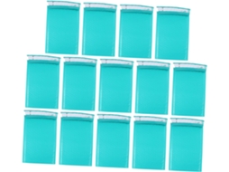 Pacote com 25 envelopes antichoque verde-floresta, 17,2 x 23,4 cm, com reforço de 4 cm, embalagem autoadesiva à prova d'água.