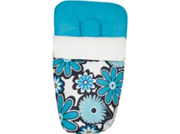 Forra BABYLINE Flores Turquesa