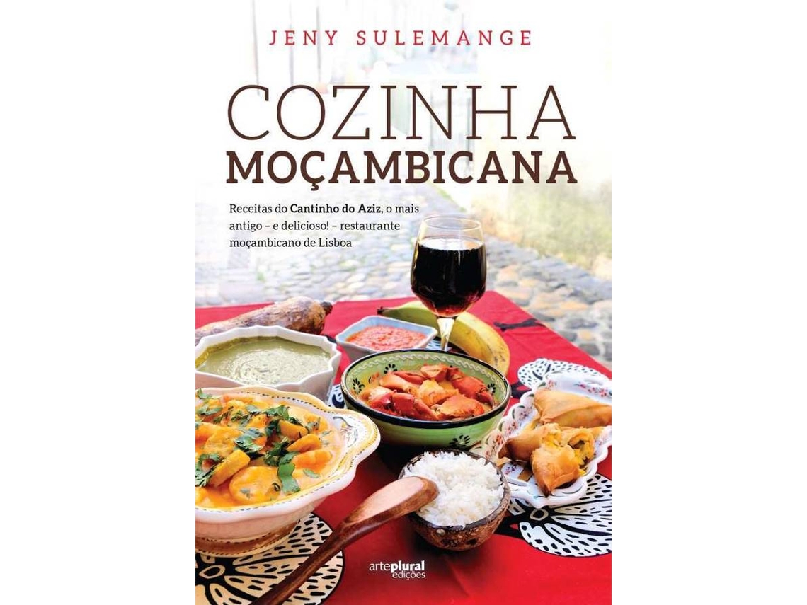 Livro Cozinha Moçambicana de Jeny Sulemange (Português)