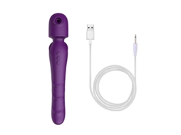 Vibrador De Massagem De Suco 3 Em 1 Com 10 Modos Para Mulheres (roxo)