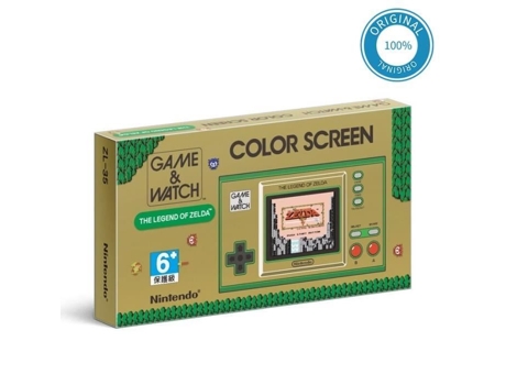 Game Watch Zelda Nintendo Game Watch Mini Console, The Legend Of Zelda System Secrets Series, 35º aniversário Aihontai