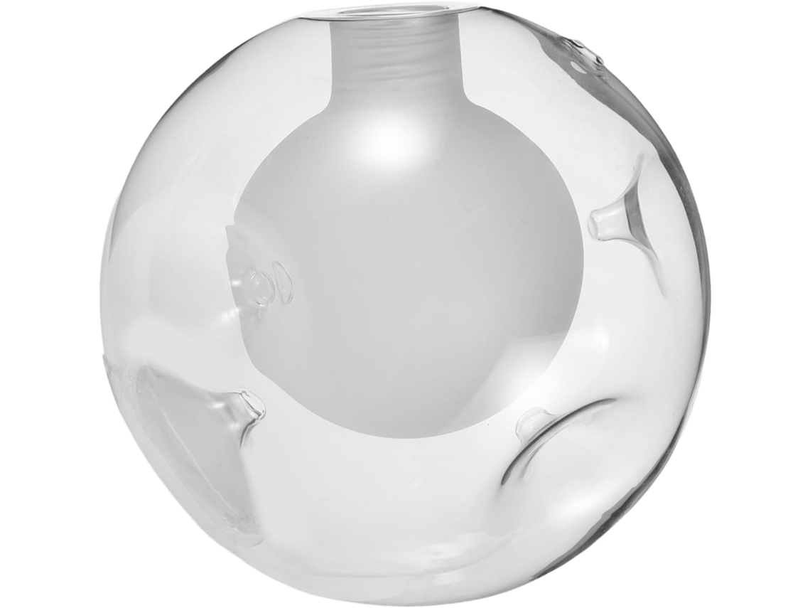 Abajur Bean Com Design Vazado Para Salas De Estar E Jantar. Inclui Cúpula De Vidro Transparente E É Gokoco