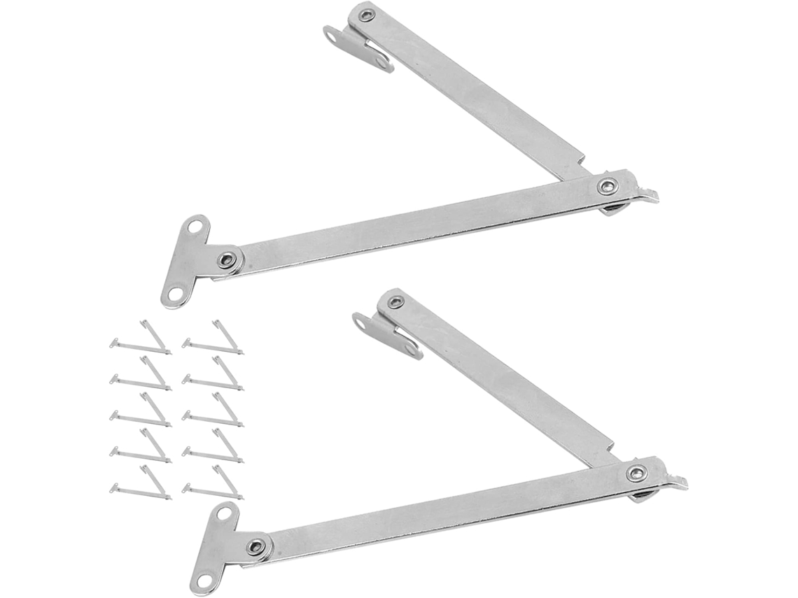 Conjunto De 10 Amortecedores Elevação Para Armários, Dobradiças De Suporte Para Portas Armários Metal Com Alta