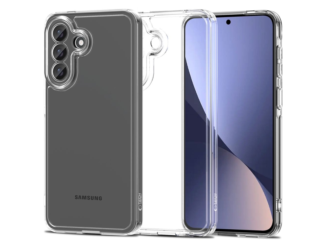 Capa Híbrida Tech-protect Flexair Para Samsung Galaxy A57 5g Proteção E Leveza