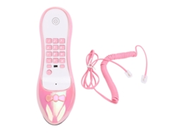 Mali telefone em Forma de Sapato de Salto Alto com Armazenamento de Números Abs Decorativo para Casa Multicor
