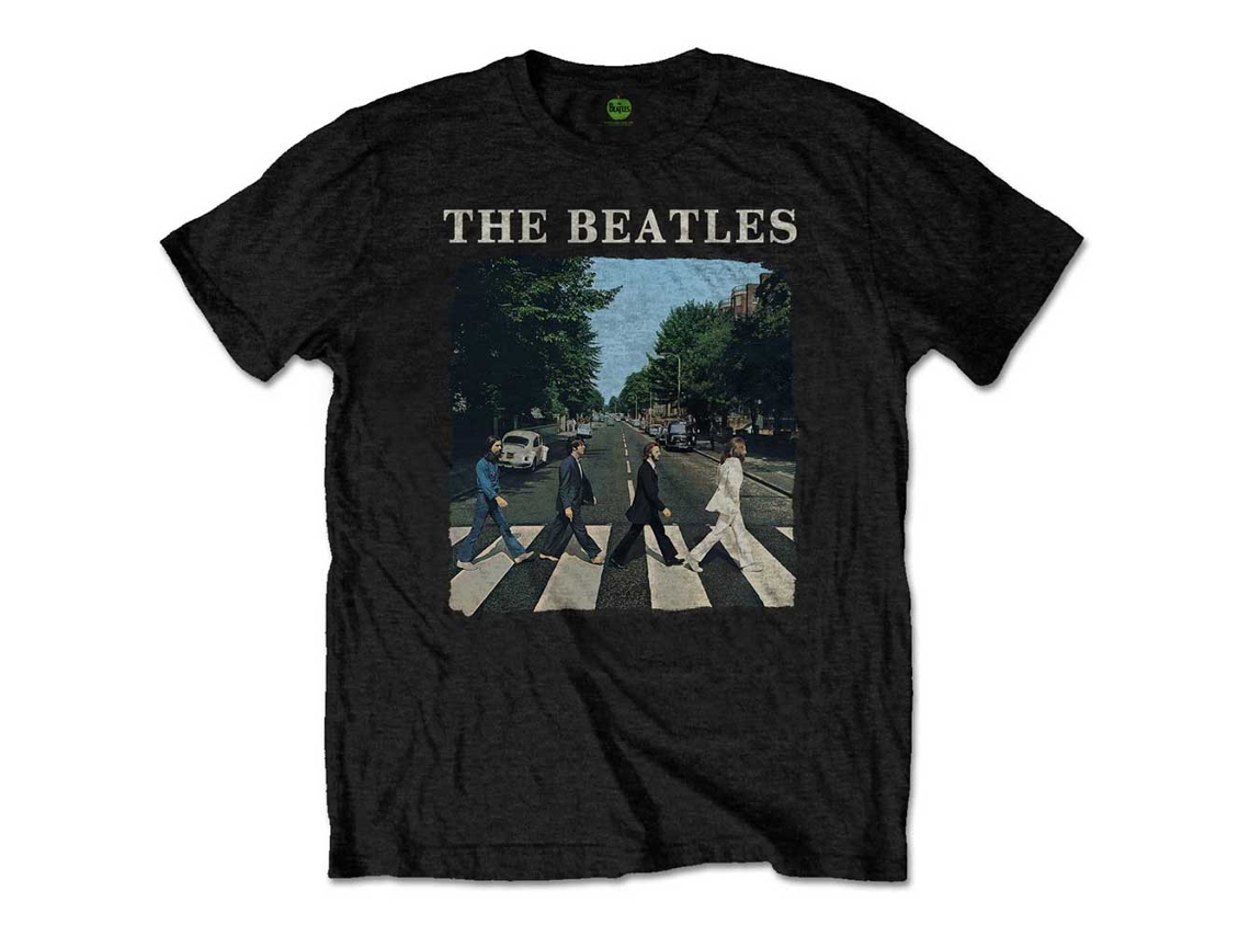 T-Shirt ROCK OFF The Beatles - Sgt. Pepper (Back Print) Preto (Tamanho: L)