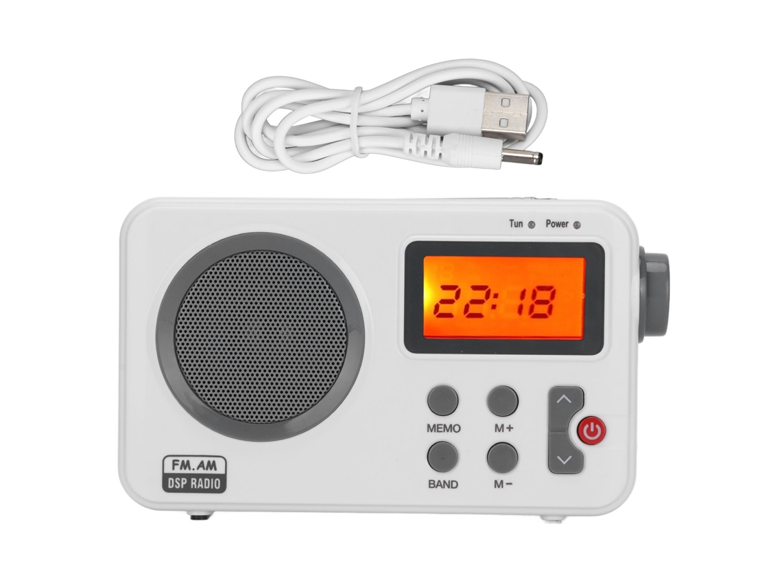 Rádio Portátil Lcd LAXISCREED Am Fm Grave Hifi