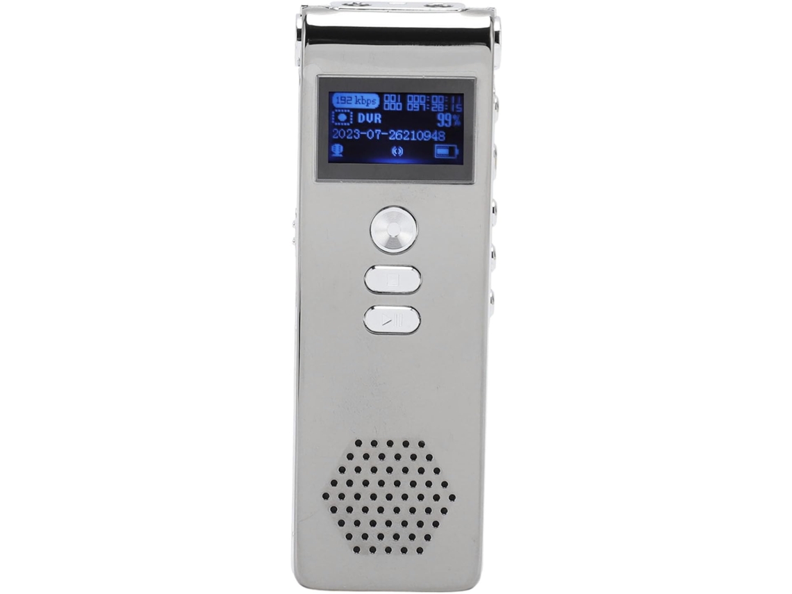 Gravador De Voz Digital, Com Suporte Para Função De Senha De Redução De Ruído Inteligente, Microfone Gokoco