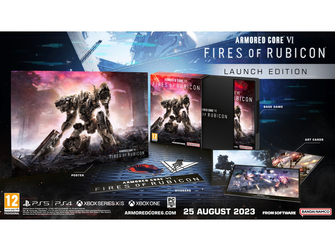 Jogo PS4 Armored Core VI Fires of Rubicon (Launch Edition)