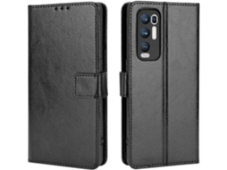 Capa Fólio Find Neocapa Fecho para Oppo Oppo Find X3 Neo HONGWE. Pele Magnética