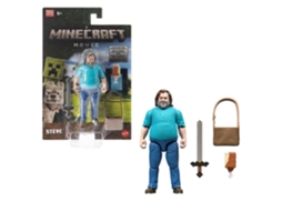 Minecraft Figura Steve 10cm Mattel Jfr44/jfr57