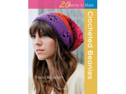Livro 20 to Crochet Crocheted Beanies de Frauke Kiedaisch (Inglês)