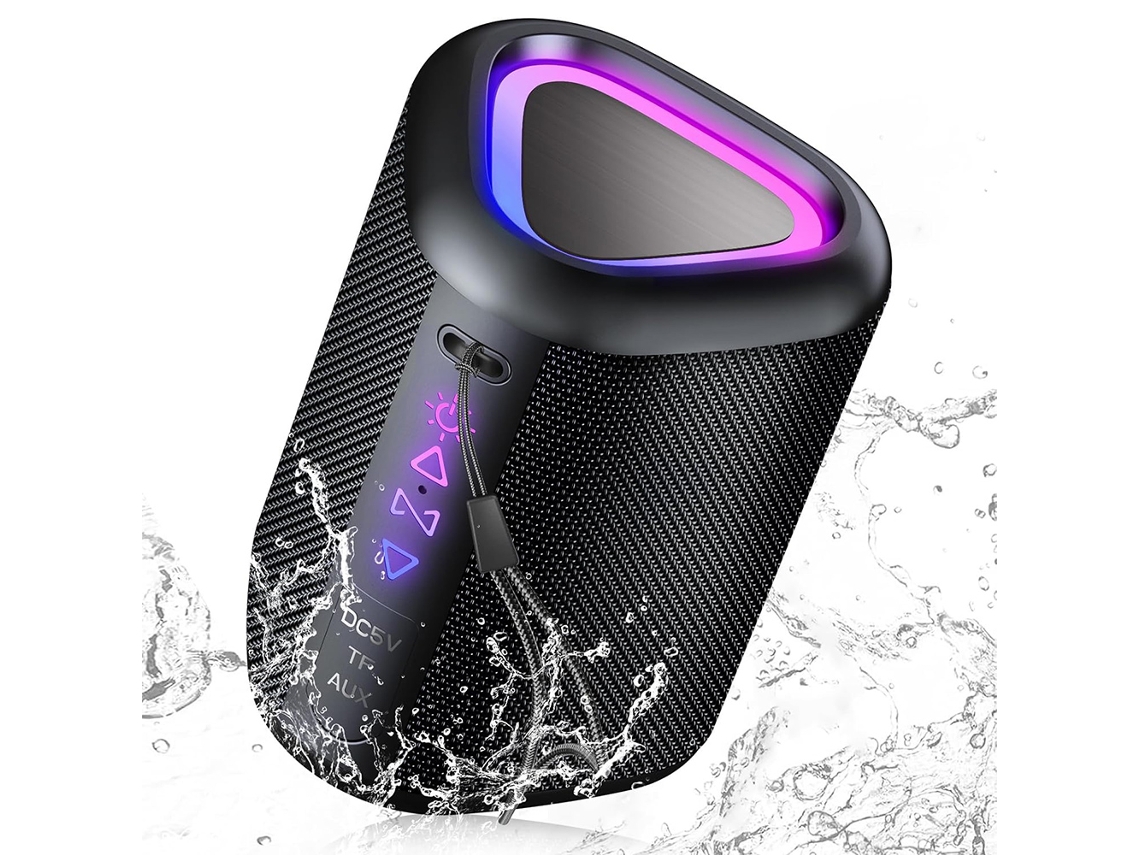 Caixa de Som Bluetooth, Caixa de Som Portátil Sem Fio 2025 MDUG