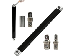 Chave De Curto 15,4 2026, Em Aço Alto Com 1/4", 3/8" E 1/2" Para