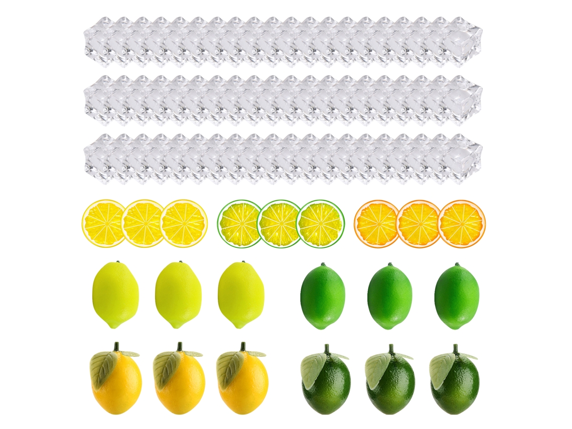 Conjunto de 81 Peças para Embalagem de Frutas 33x15x9cm LAXISCREED