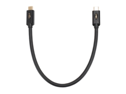 Cabo De Dados Usb 4.0 Type C Pd 240w 40gbps Transferência Rápida Carga Rápida 30cm
