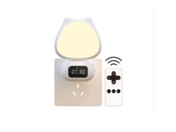 Rebe-luz Noturna Led Bonita Para Bebês E Crianças, Regulável Com Controle Remoto, Rotatória, Plugue Ou Recarregável Para Quarto