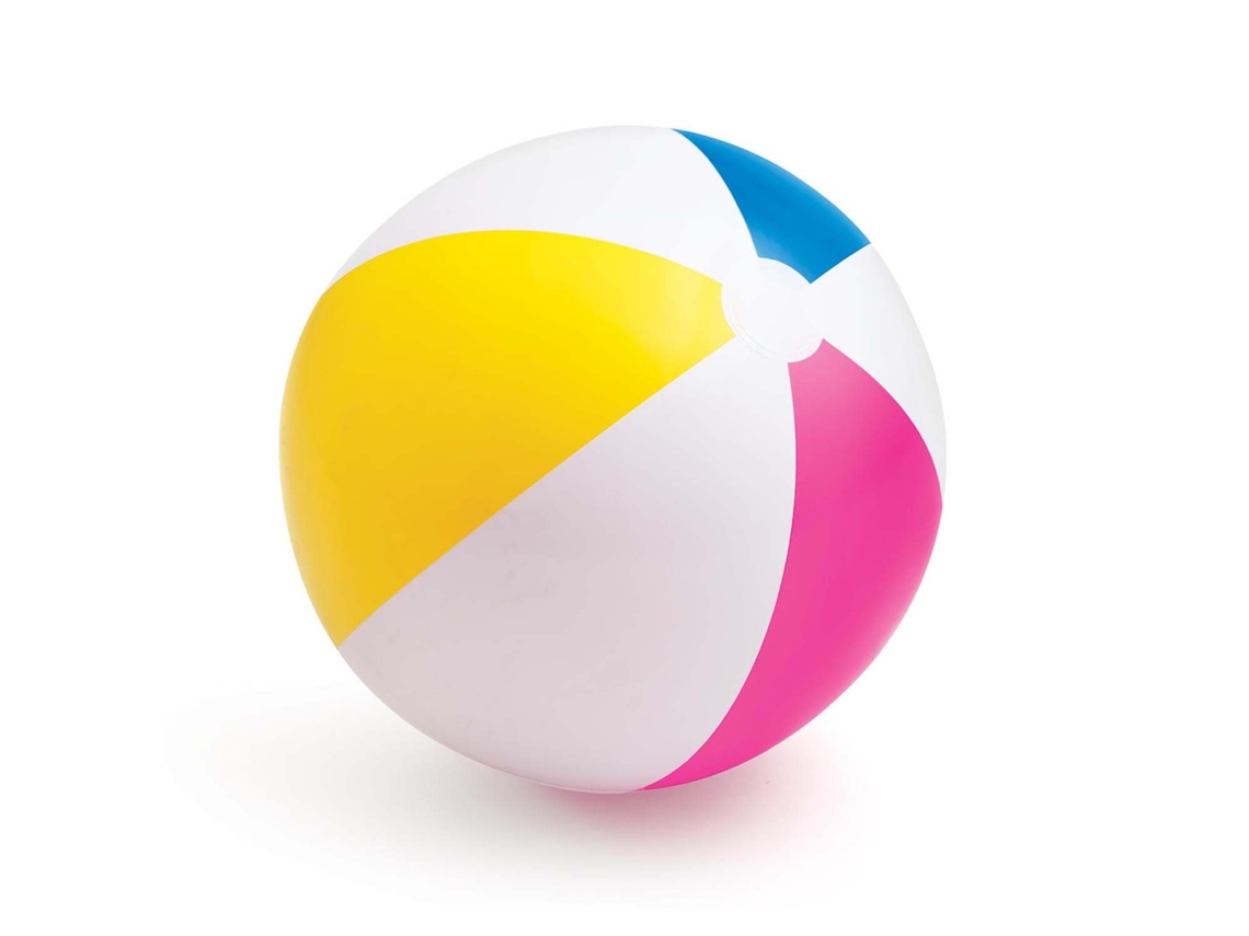 Bola De Praia Insuflável Arco Íris 61 Cm Intex 59030