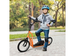 Patinete Impulso Pneus 16/12 Pol 5+ Anos Laranja VELTRIX