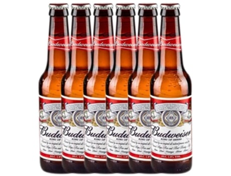 Cerveja BUDWEISER 0.33L (6 unidades)