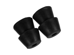Kit Com 4 Amortecedores De Borracha Antivibração De 30 Mm Para Máquinas