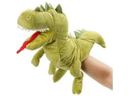 2026 marioneta de Mano de Dinosaurio de Peluche Con Boca Móvil Que Se Abre, Juguete Interactivo para Juegos Imaginativos, 33 Cm