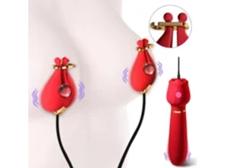Vibrador 2 Em 1 Para Mamilos E Clitóris, Massajador De Ponto G Com Varinha E 10 Modos De Vibração, Brinquedo Adulto Recarregável