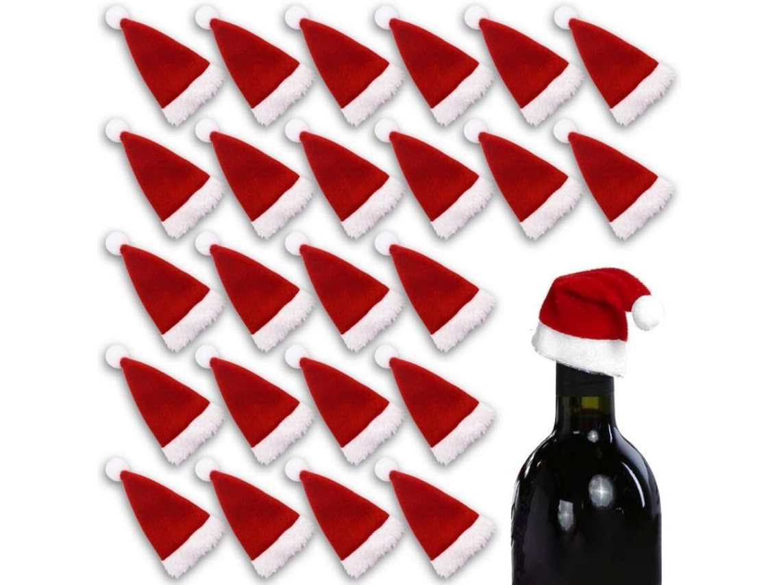 Capas de Mini Chapéu de Natal 24pcs Nova Line