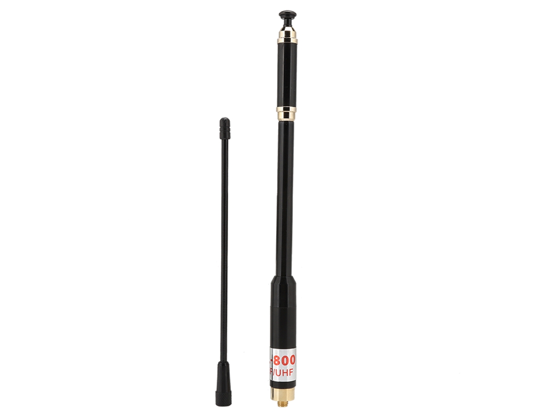 Antena Al800 Para Rádio De Dois Way Handheld Uv Banda Dual Alto Ganho (cabeça Fêmea)