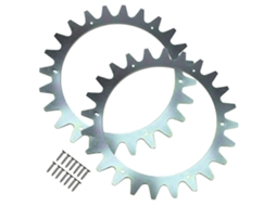 Tlmc-01 2 Espigões Para Cortador De Grama Mcculloch Rob R1000 R800 R600 Com 14 Parafusos Autoatarraxantes