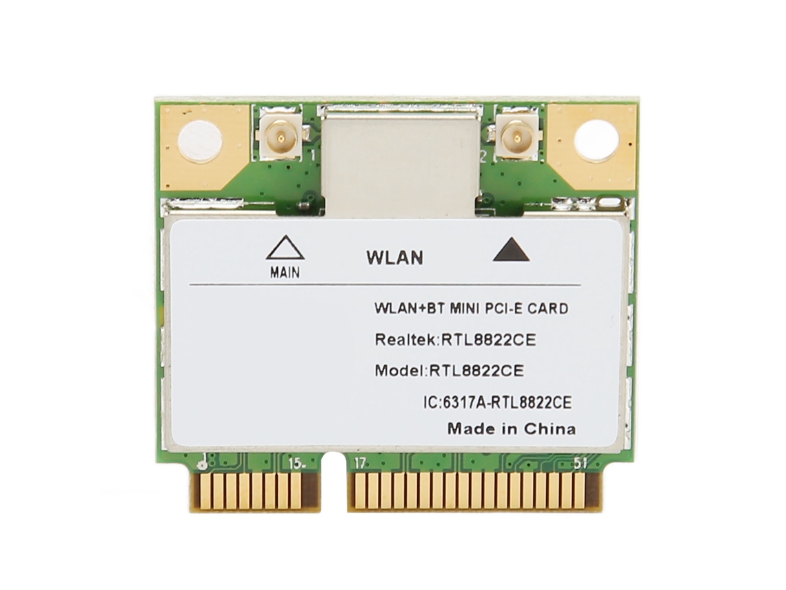 2026zentro-placa De Rede Wifi Mini Pcie Rtl8822ce Dual Band 2.4g/5g Com Bluetooth 5.1