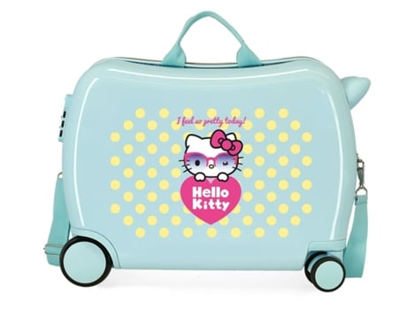 Bolsa HELLO KITTY Pretty Glasses (Verde - 50 x 38 x 20 cm)