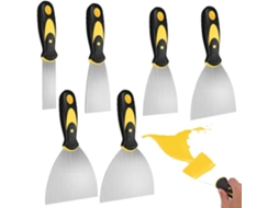 Espátula Gesso 6pcs Inox, Ferramenta Construção Manual DUREFORWARD
