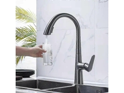 Faucete De Cozinha Exquisito Retrátil Ouro 360 Graus Sem Chumbo Material 304 Sus