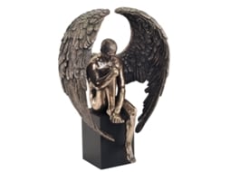 Figura Homem Asas Pedestal BY SIGRIS