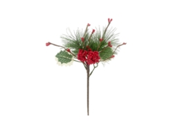 Ramo De Agulha De Pinheiro Simulada Arranjo Floral Decoração Natal