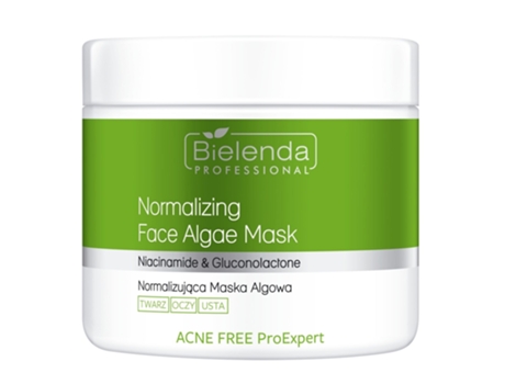 Bielenda Proexpert Acne Solution Algae Mask, 160g Professional Skin Normalizing Formula Bielenda Professional