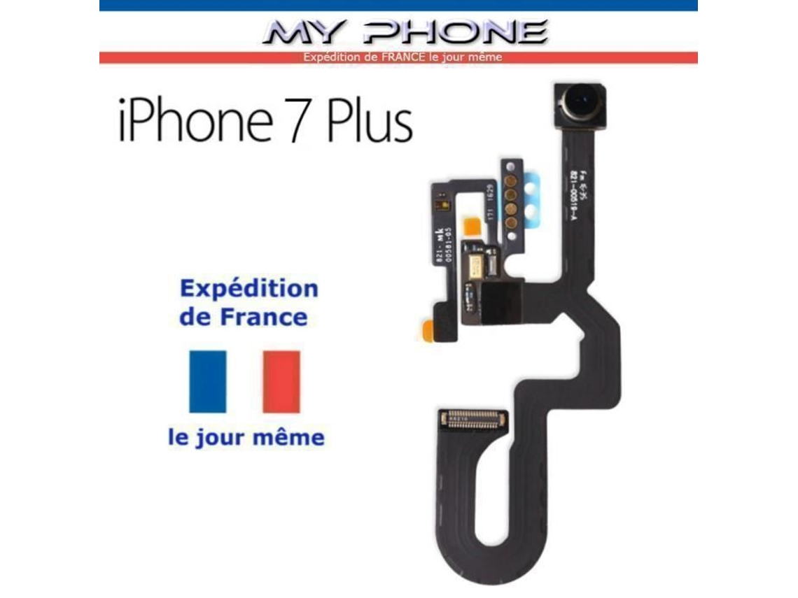 Câmera Frontal Para Apple Iphone 7 Plus + Módulo De Sensor De Proximidade + Dianteira Com Ajuste De Brilho