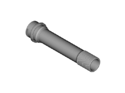 Eixo Do Cubo Hb-M8010 Preto 15 X 100 Mmshimano