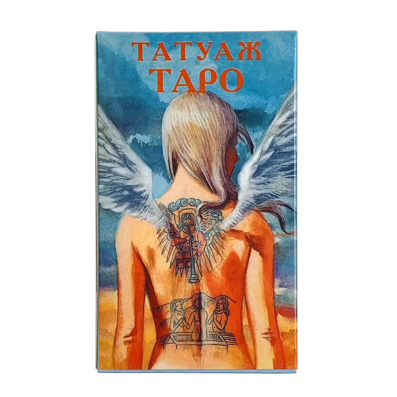 Novo Baralho De Tarô Tattoo Tatuz, Um Conjunto De 78 Cartas, Tarô Russo Da Ilusão E Do Destino.