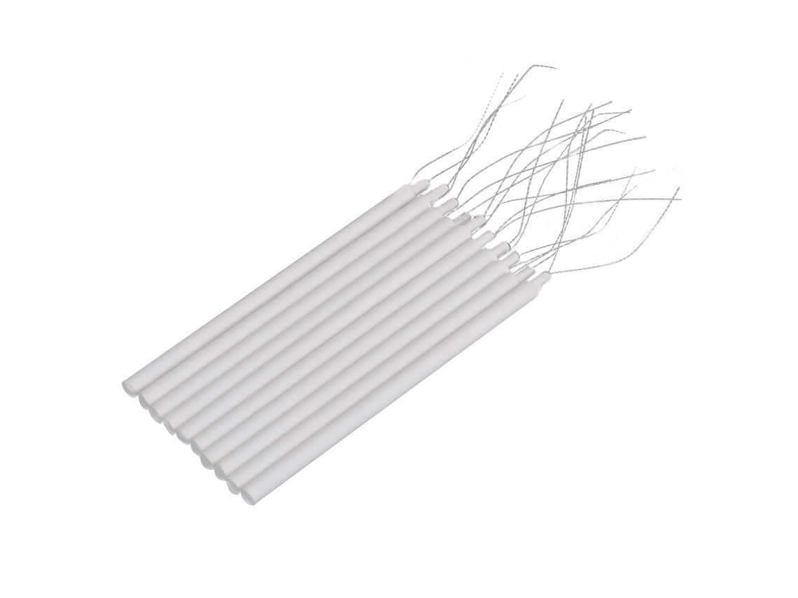 10 Peças Elemento Calefactor De Núcleo Cerâmico 20w 8.3*0.4cm Para Soldadora De Ferro