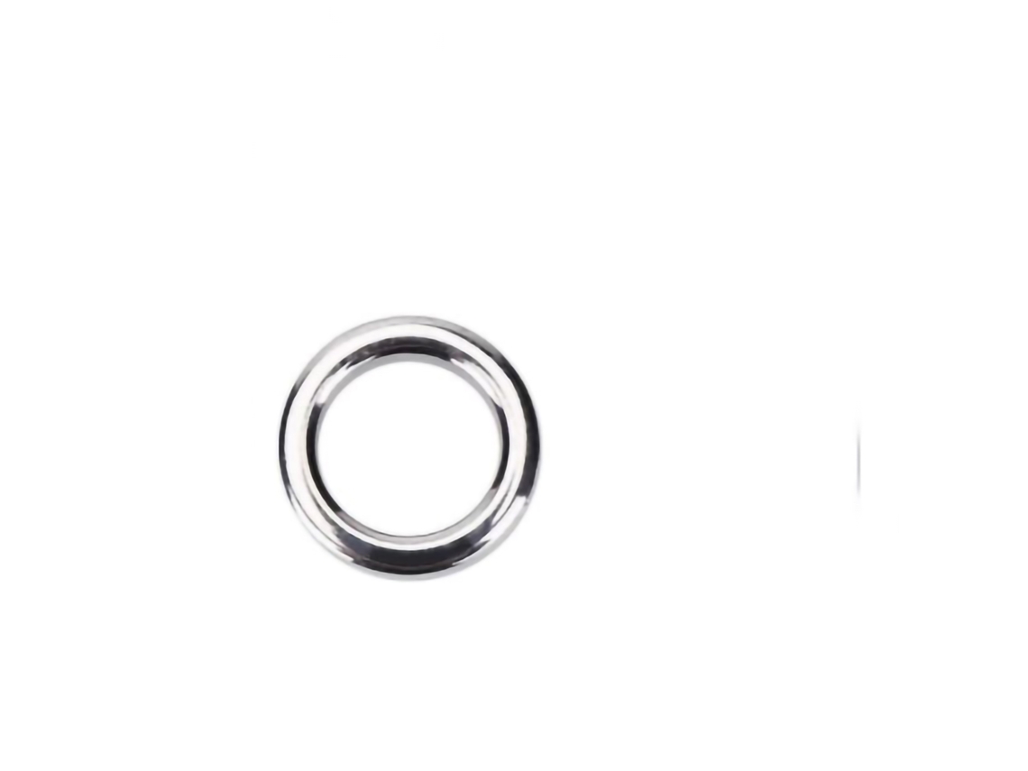 Conector Anel Pesca Aço Inox 2.5mm 50pcs