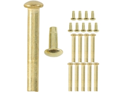 Conjunto de Golden Rebites, 29 Mm de Compressão, 3 Mm de Diâmetro, Para Leque Dobrável