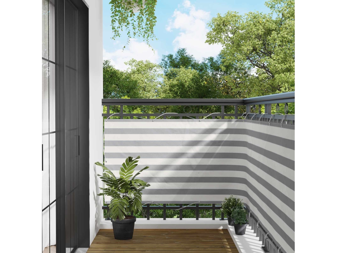 Vidaxl Tela De Varanda 100 X 1000 Cm Tecido Oxford Retangular