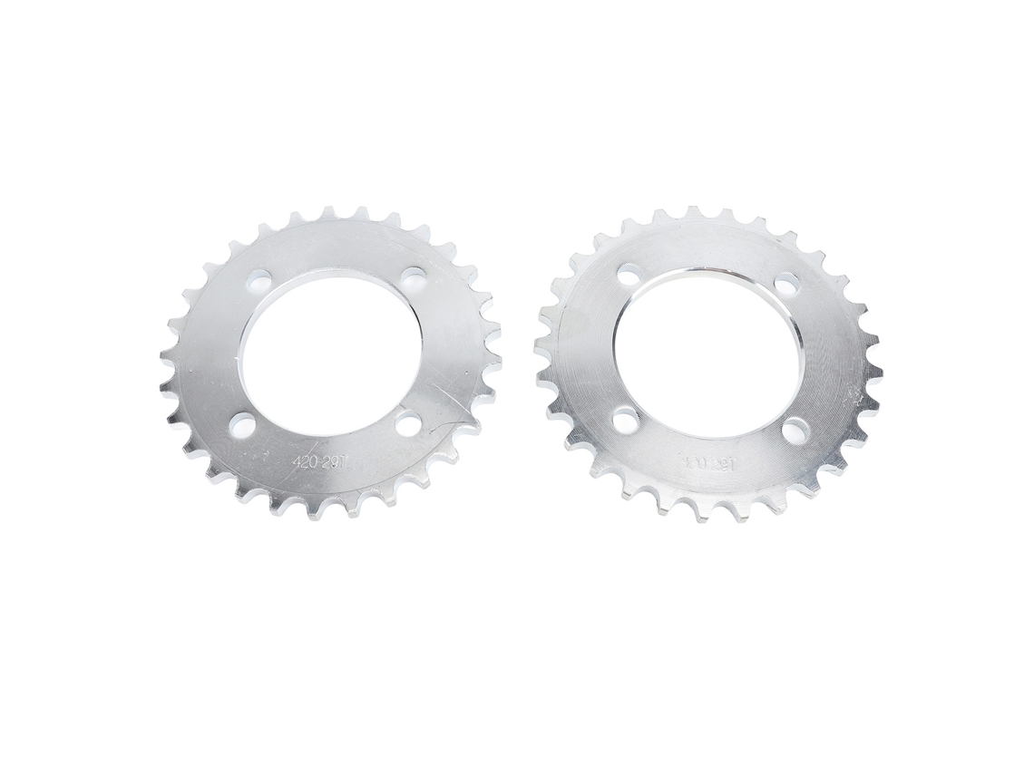 Roda Denteada Traseira de Aço 29d 420 para Moto ATV S/MARCA