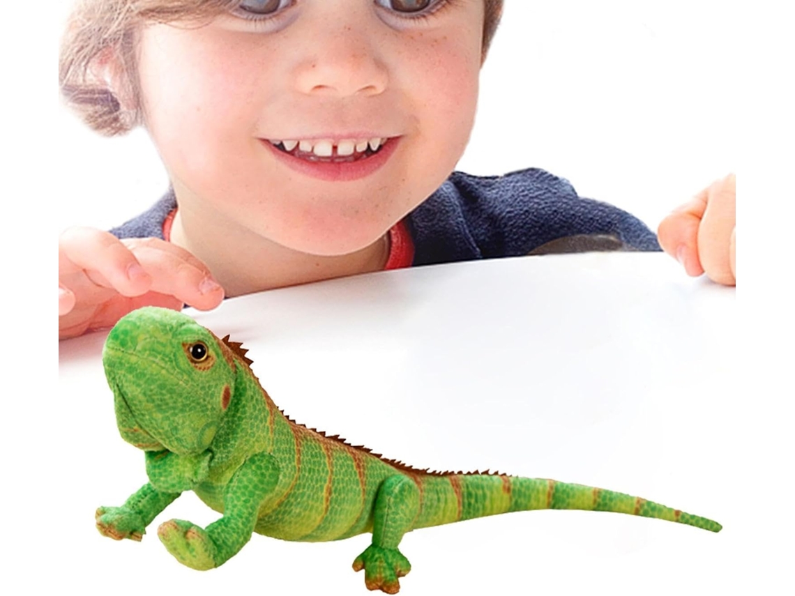 Brinquedos De Pelúcia Realistas Iguana