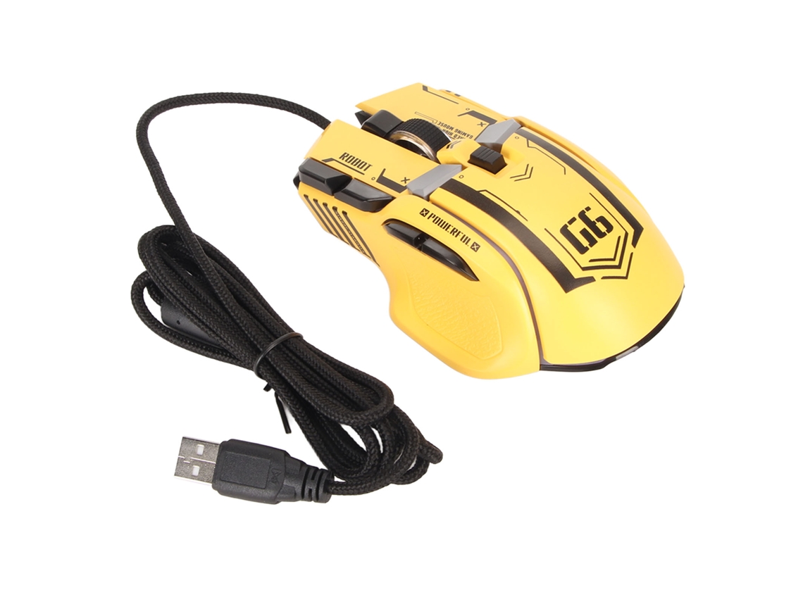 Rato Gaming com Macro e Iluminação Rgb LAXISCREED