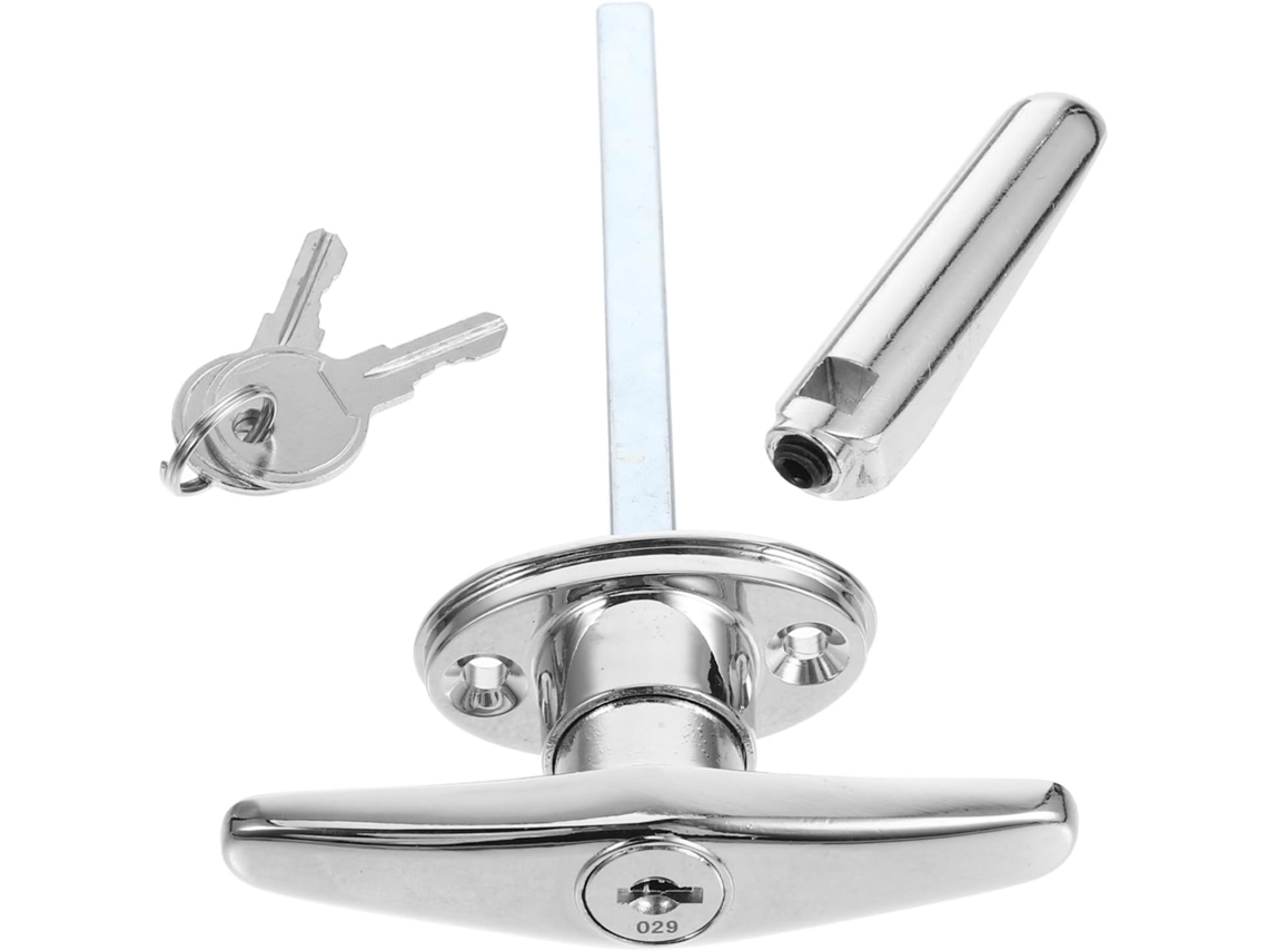 Fechadura Com Chave Para Maçaneta De Porta De Garagem, Fechadura De Reposição Para